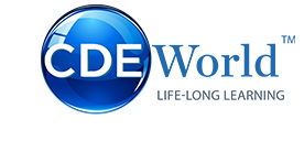 CDE World Continuing Dental Education Logo