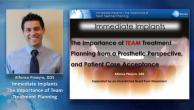 Immediate Implants: The Importance of TEAM Treatment Planning from a Prosthetic Perspective, and Patient Case Acceptance Webinar Thumbnail