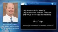 Digital Restorative Dentistry: Materials, Digital Impressions, and Virtual Restorations Webinar Thumbnail