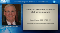 Advanced Techniques in the Use of All-Ceramic Crowns: From Prep to Finish Webinar Thumbnail