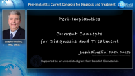 Peri-Implantitis: Current Concepts for Diagnosis and Treatment Webinar Thumbnail
