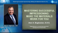 Mastering Successful Impressioning: Make the Materials Work for You Webinar Thumbnail