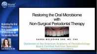 Restoring the Oral Microbiome: Non-Surgical Interventions for Periodontal Health Webinar Thumbnail