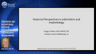 Edentulism and Implantology: Historical Perspectives and Contemporary Advancements Webinar Thumbnail