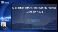 How IV Sedation Transformed My General Practice Webinar Thumbnail