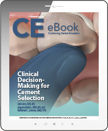 Clinical Decision-Making for Cement Selection eBook Thumbnail