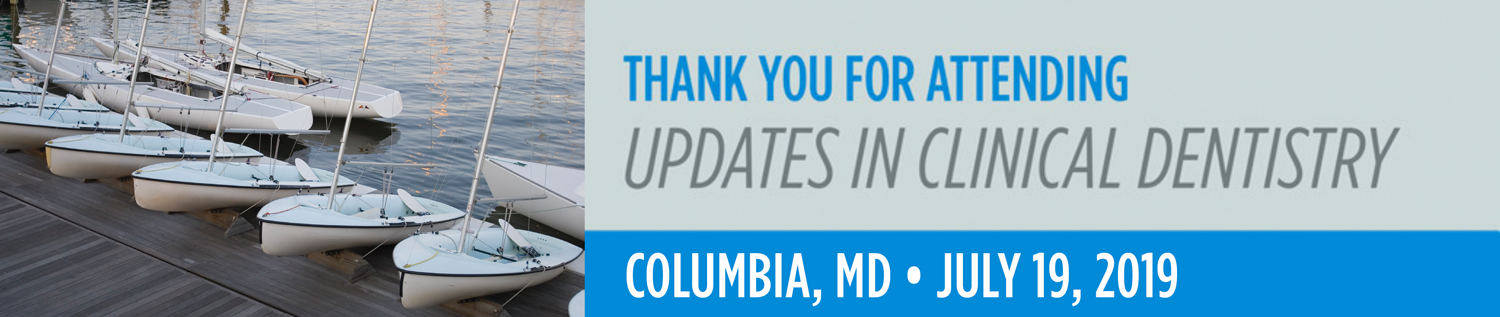 Updates in Clinical Dentistry - Columbia, MD Event Image