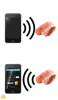 Fig 17. Basic NFC/RFID function: The reader activates the passive tag, then the tag broadcasts the stored digital information, which is converted into read- able text.