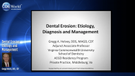 Dental Erosion Etiology and Management Webinar Thumbnail