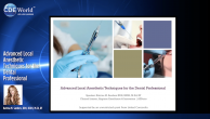 Advanced Local Anesthetic Techniques for the Dental Professional Webinar Thumbnail