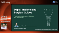 The Digital Workflow for Predictable Implant Dentistry Webinar Thumbnail