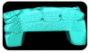 Fig 1a. A poor incremental fill: Note the knitting lines between each increment of composite.2