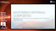 Mastering Universal Composites: Excellence in Posterior Restorations Webinar Thumbnail
