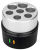 (4.) Adaptation of warm-and-transfer composite warmer for use as a composite syringe heater. (