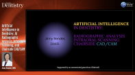 Artificial Intelligence in Dentistry: AI Radiographic Analysis, Intraoral Scanning, and Chairside CAD/CAM Webinar Thumbnail