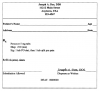 Fig 19. Sample Prescription. In: Metivier AP, Bland KD. General Chairside Assisting: A Review for a National General Chairside Exam. American Dental Assistants Association, 2006. Courtesy of Coldwell Systems, Champaign, IL. 800-637-1140.