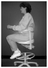Fig. 5 Side view of neutral sitting posture.
